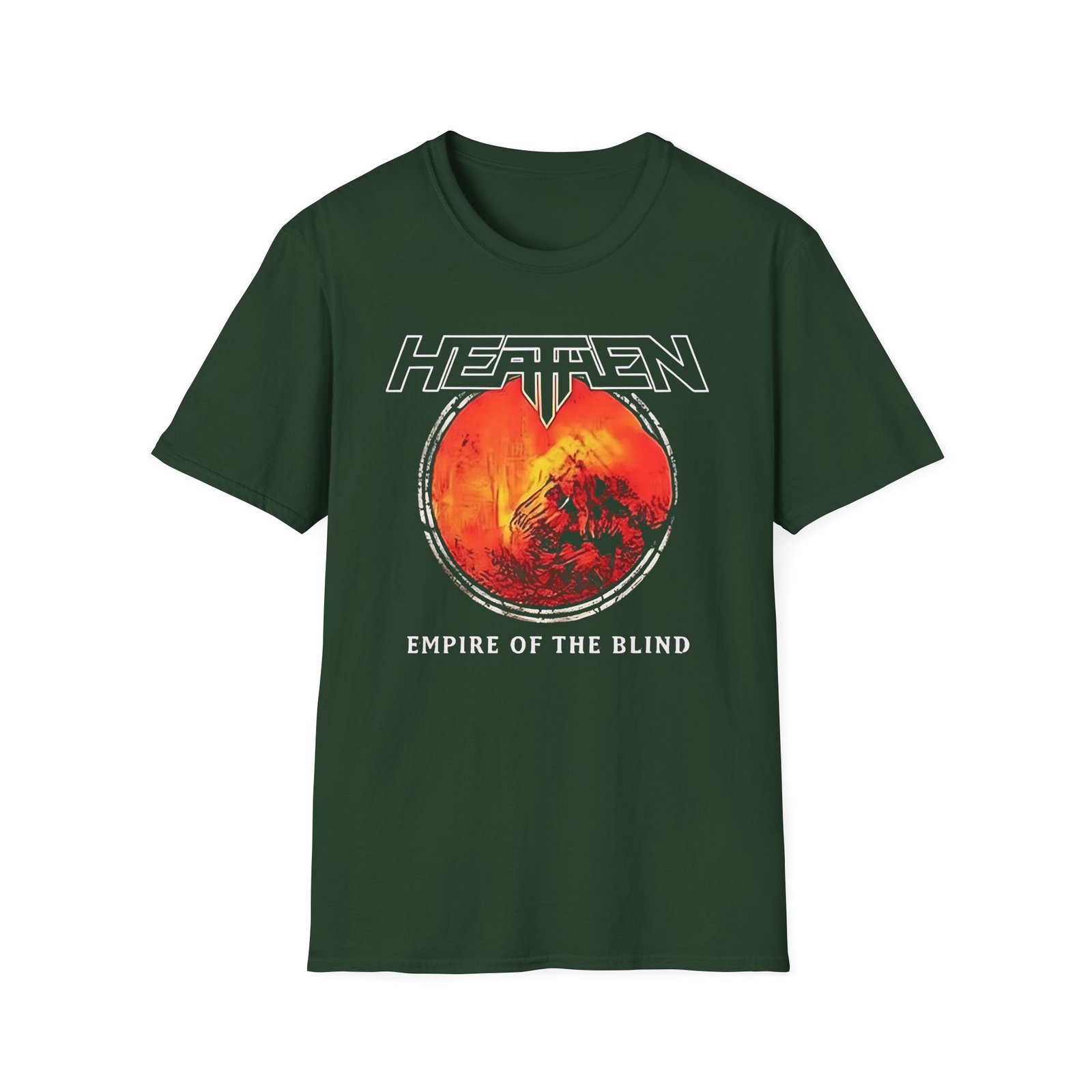 Heathen Empire of the Blind Australia Tour 2022 Unisex Softstyle T-Shirt