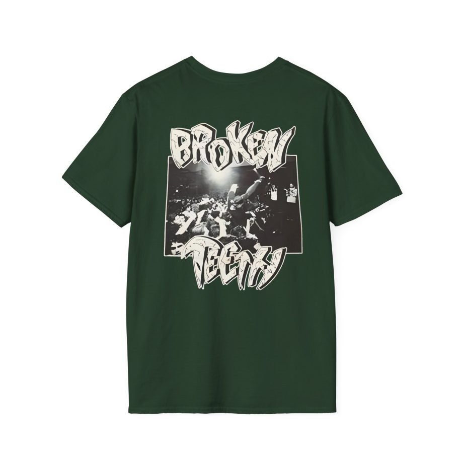Broken Teeth hardcore punk Unisex Softstyle T-Shirt