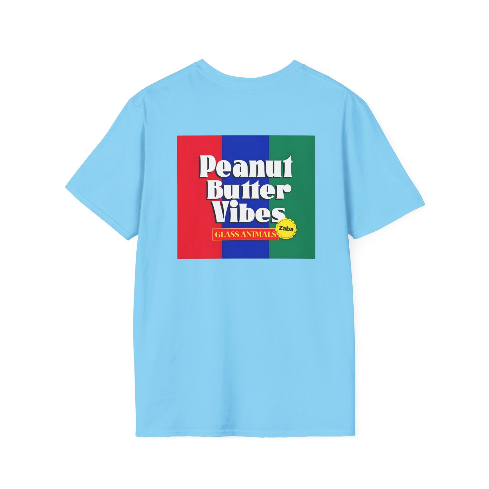 Glass Animals Zaba Peanut Butter Vibes Unisex Softstyle T-Shirt