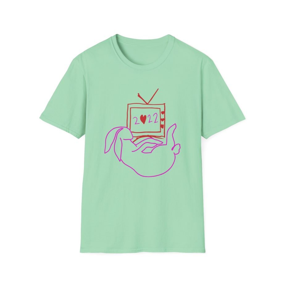 Hslot Bunny Tv Unisex Softstyle T-Shirt