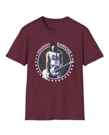 Johnny Ramone Seal Unisex Softstyle T-Shirt
