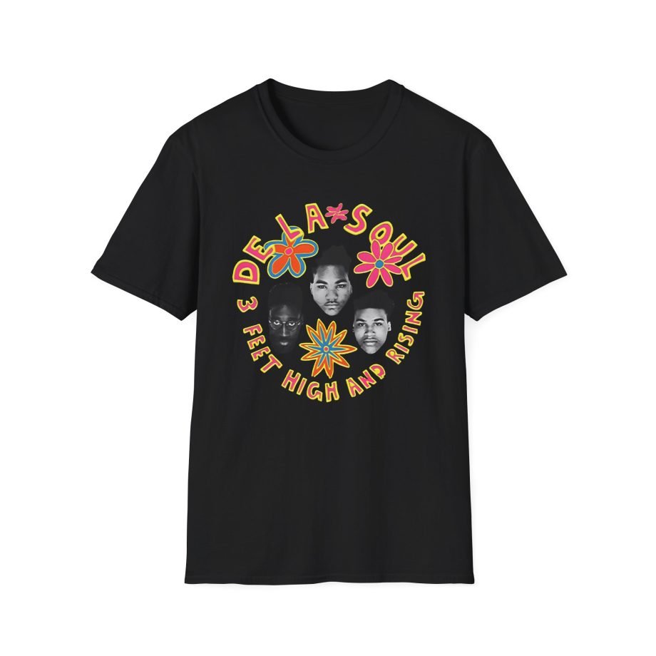 De La Soul 3 Feet High and Rising Unisex Softstyle T-Shirt