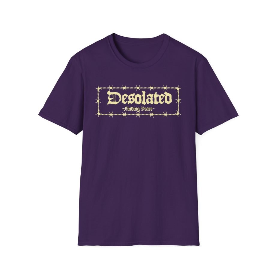 Desolated Finding Peace Unisex Softstyle T-Shirt