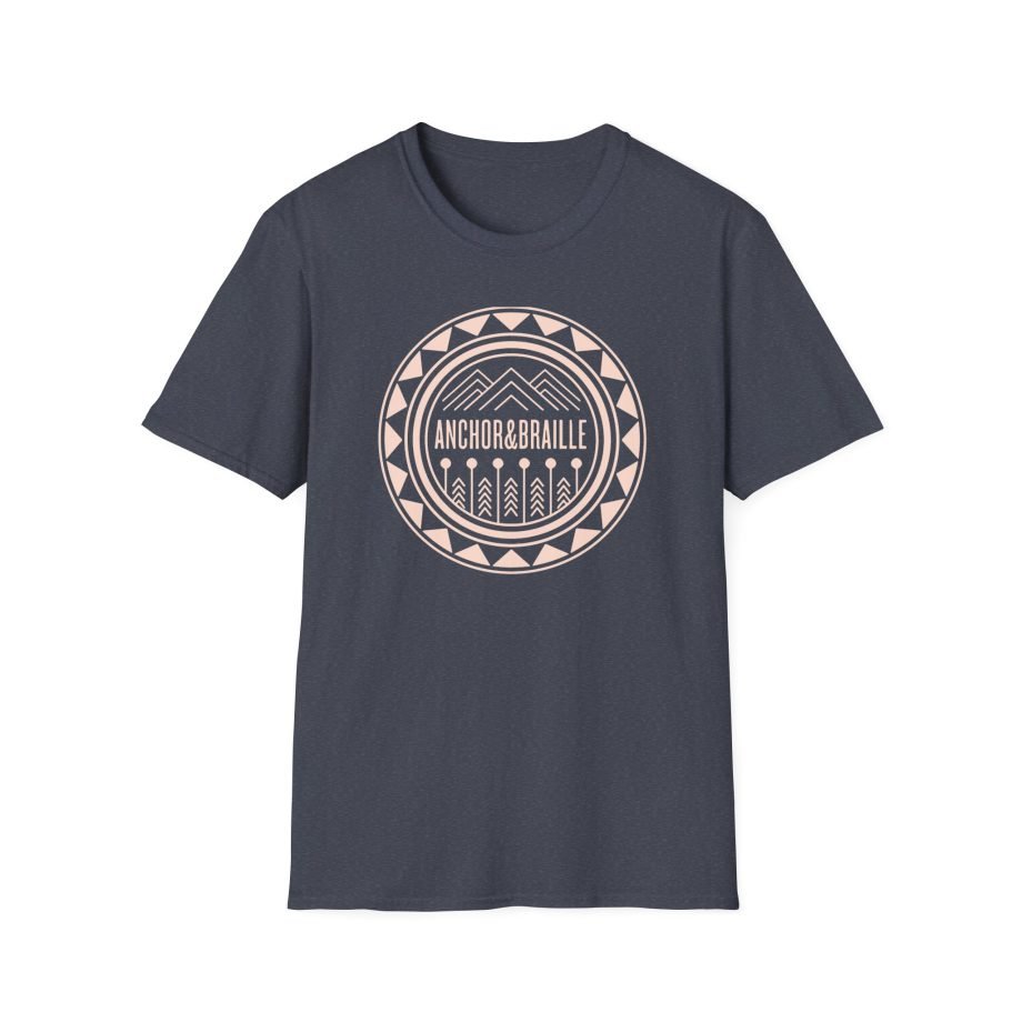 Anchor and Braille Unisex Softstyle T-Shirt