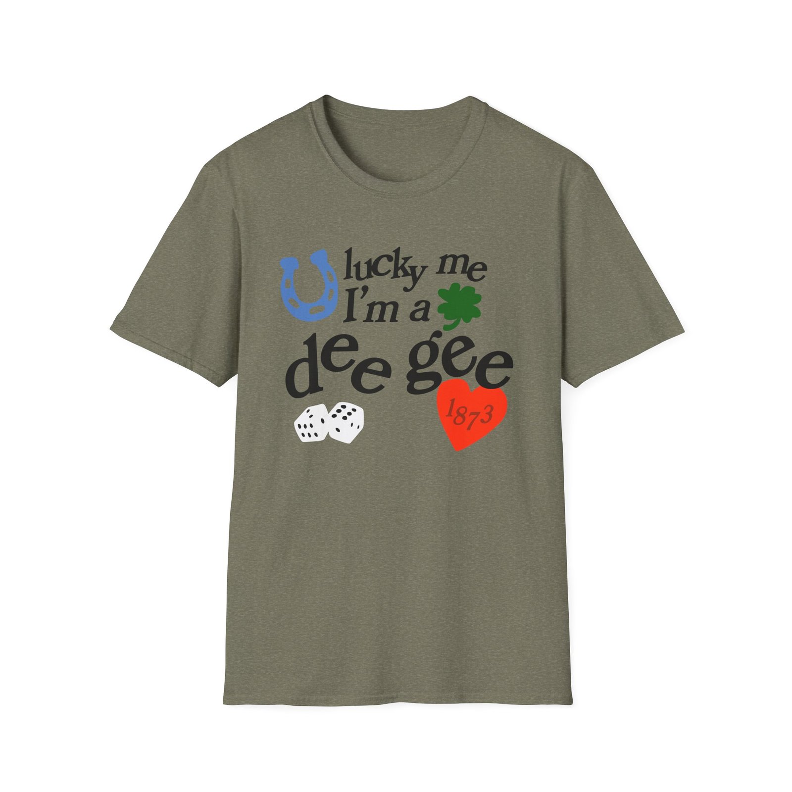 Delta Gamma Lucky Me Unisex Softstyle T-Shirt