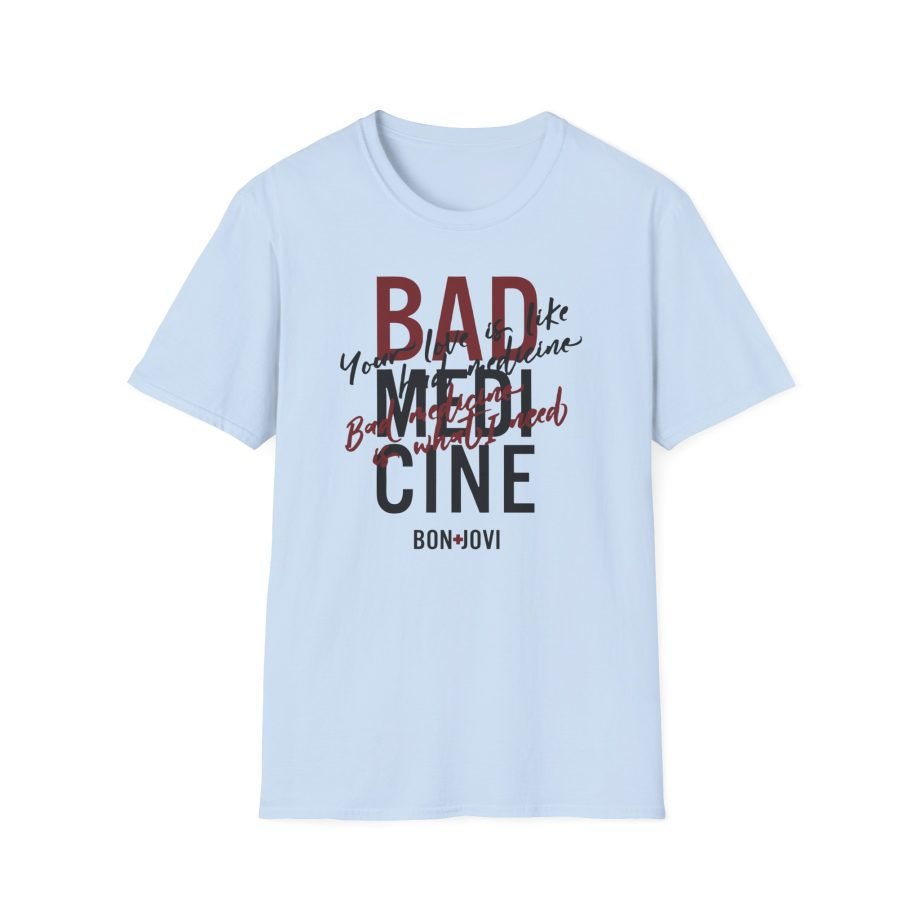 Bon Jovi Bad Medicine Unisex Softstyle T-Shirt