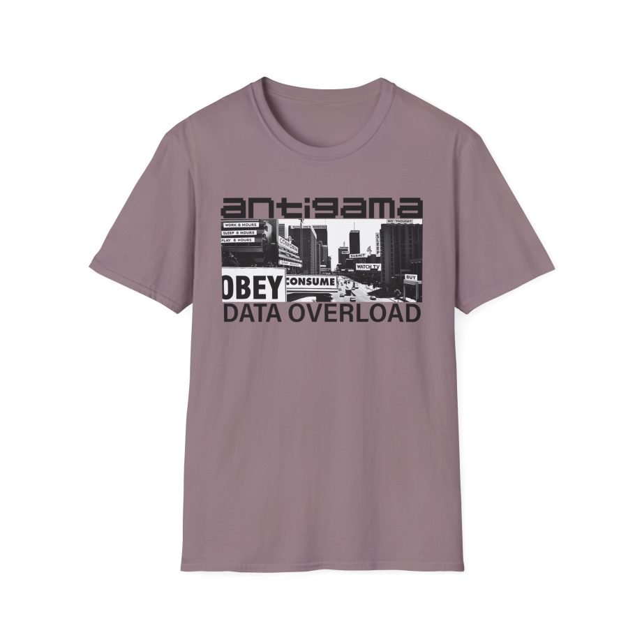 Antigama Data Overload Unisex Softstyle T-Shirt