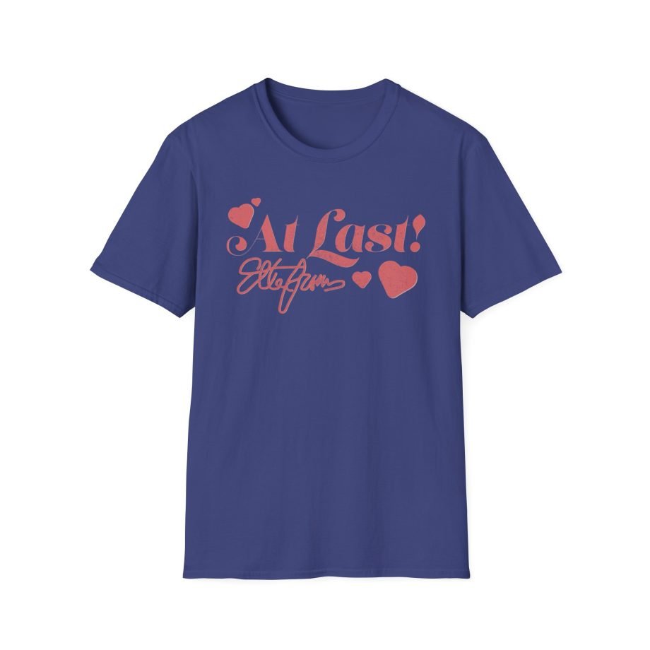 Etta James at Last Hearts Unisex Softstyle T-Shirt