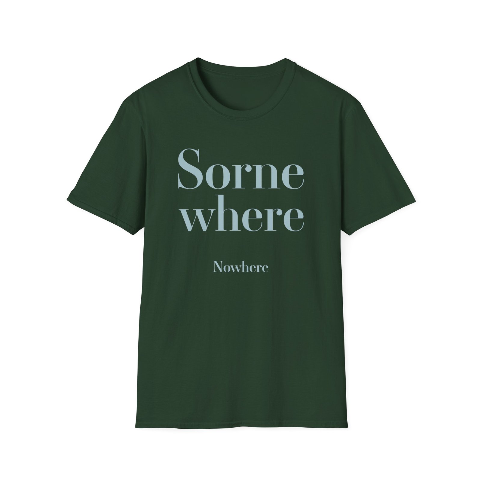 Hundredth The Somewhere Nowhere Unisex Softstyle T-Shirt