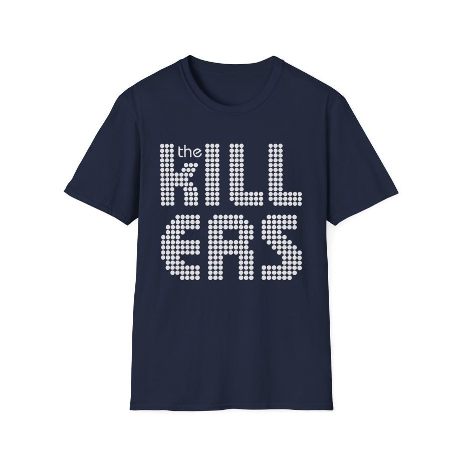 TK Distressed Stacked Logo Unisex Softstyle T-Shirt