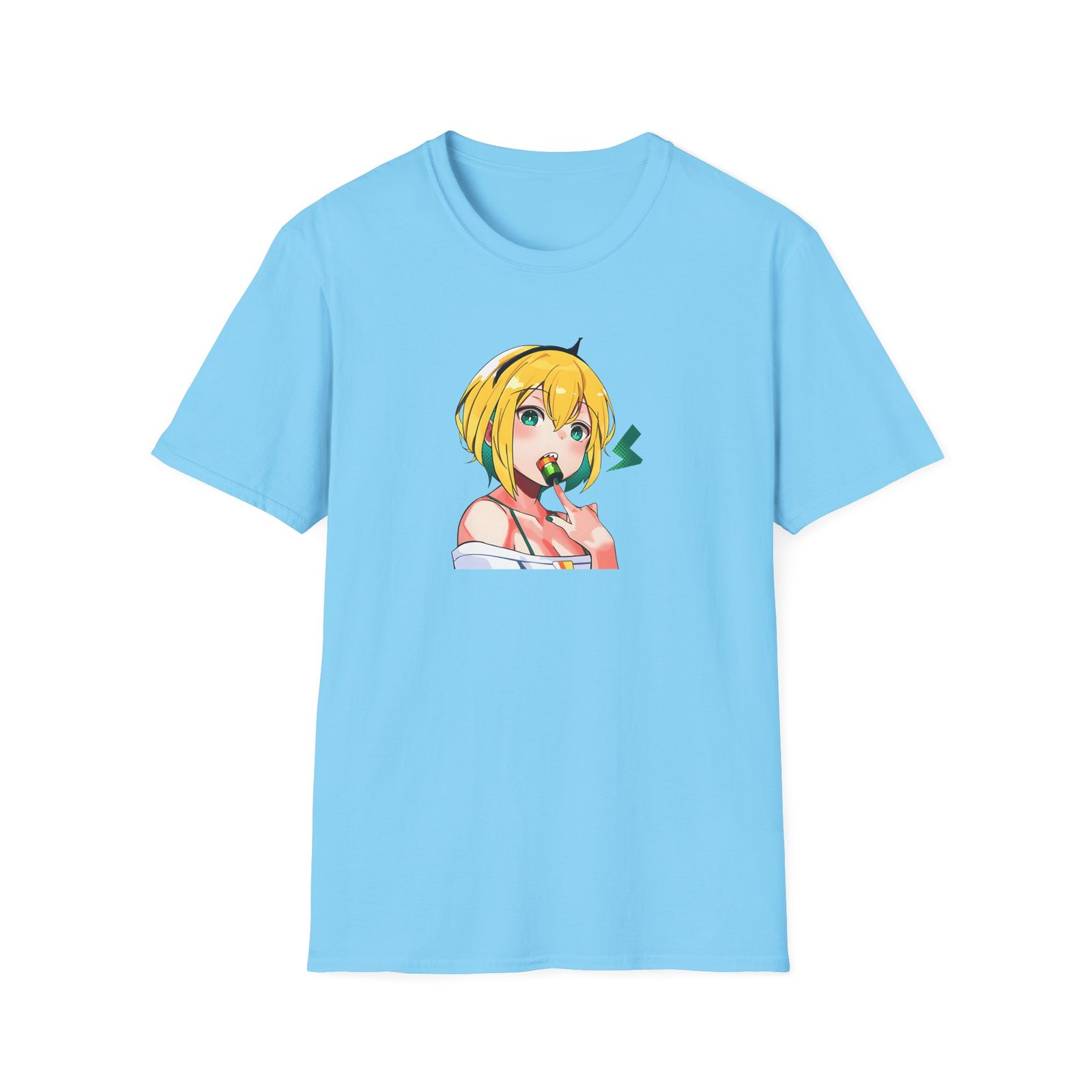 Amano Pikamee Anime Unisex Softstyle T-Shirt
