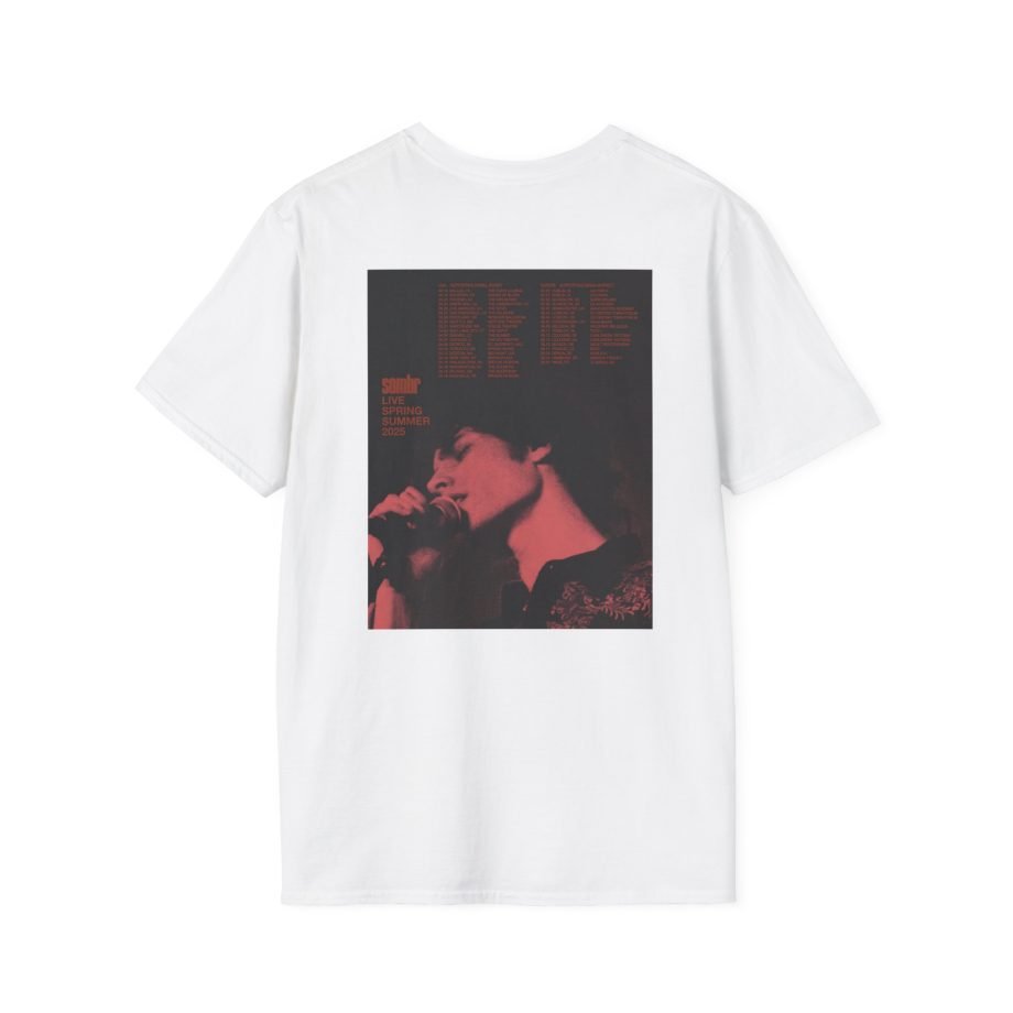 Sombr Live Spring 2025 Tour Unisex T-Shirt