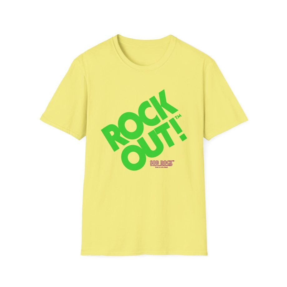 John Mayer Rock Out Unisex Softstyle T-Shirt