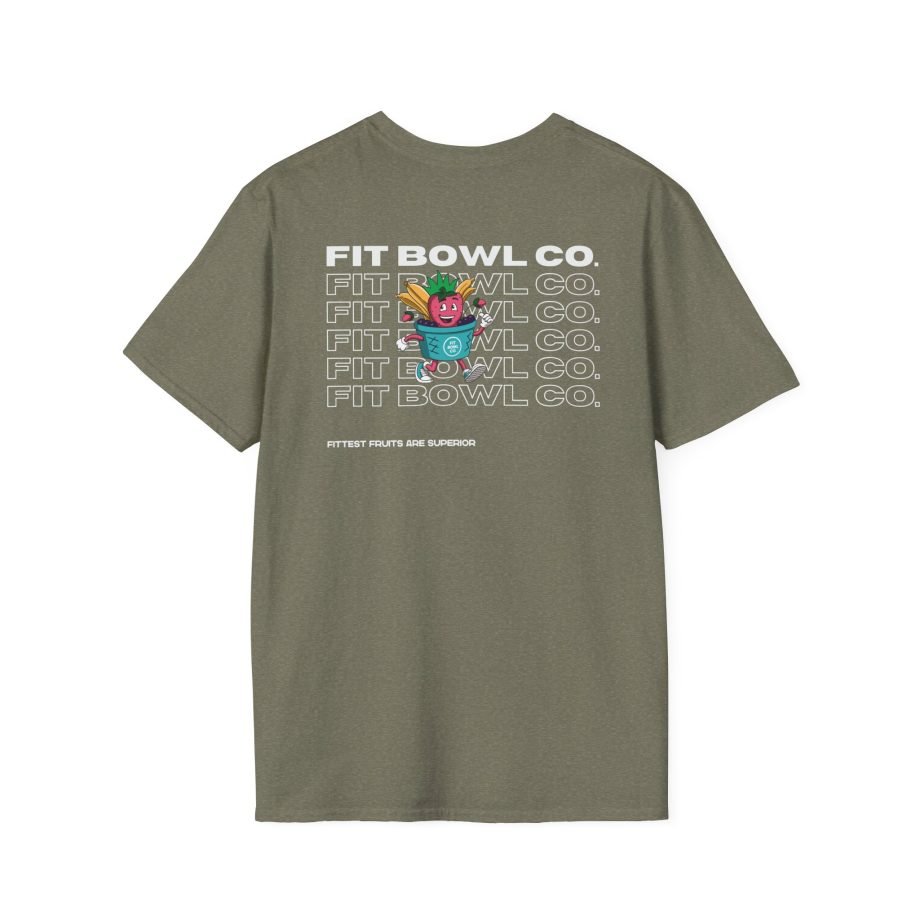 Acai Bowl Mascot Unisex Softstyle T-Shirt