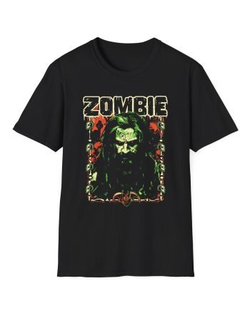 Rob Zombie Bone Frame Unisex Softstyle T-Shirt