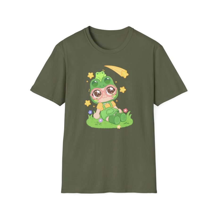 Froggy Crossing Shooting Star Unisex Softstyle T-Shirt