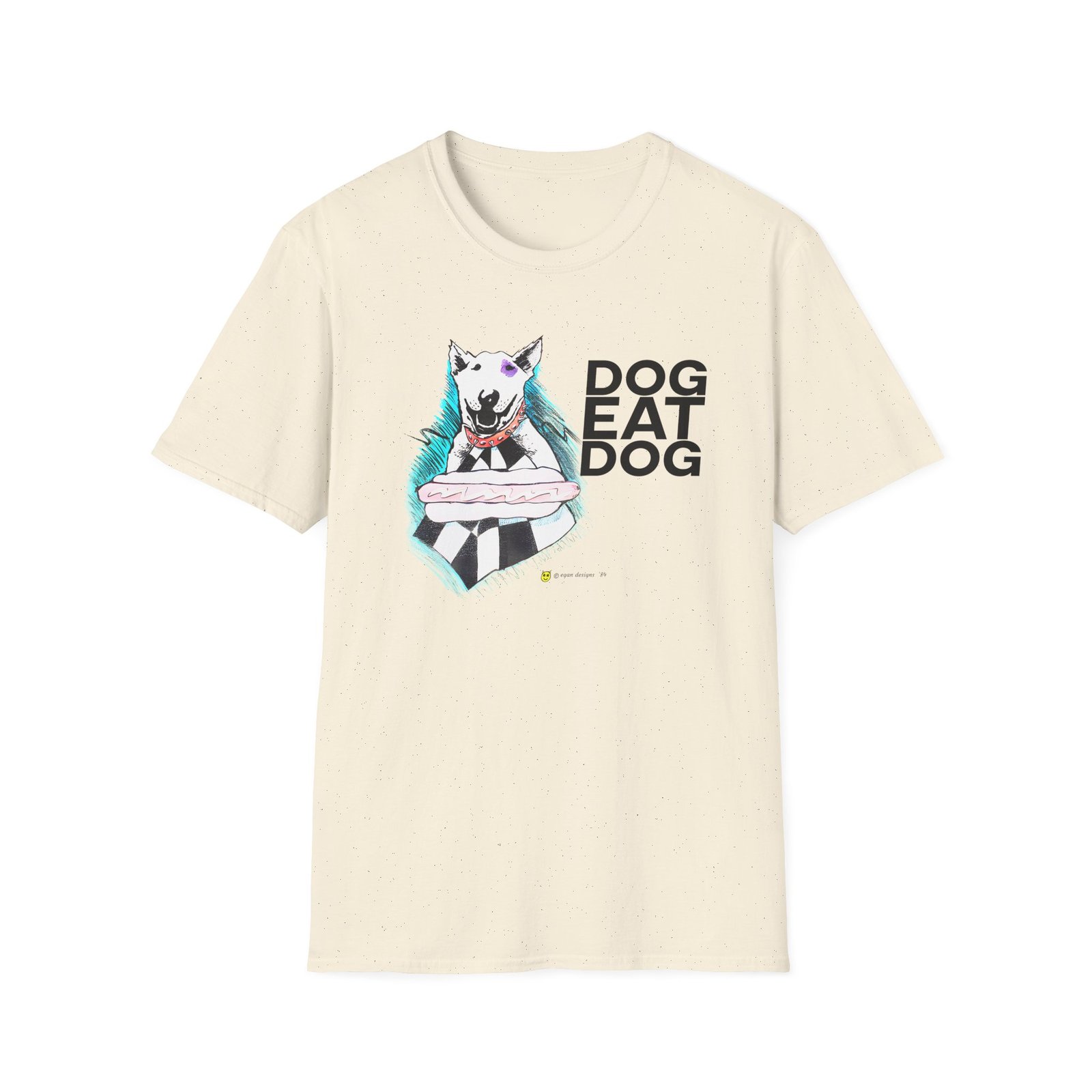 Dog Eat Dog Hotdog Unisex Softstyle T-Shirt