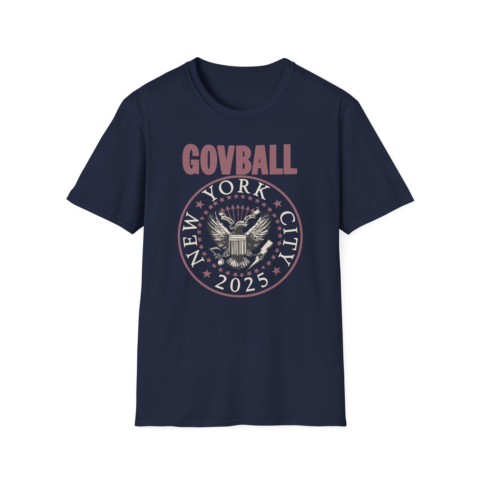 Gov Ball Gov Bop Lineup Unisex Softstyle T-Shirt