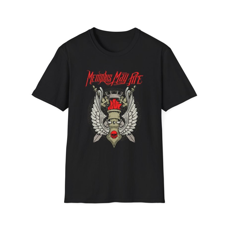Memphis May Fire Roman Crest Unisex Softstyle T-Shirt