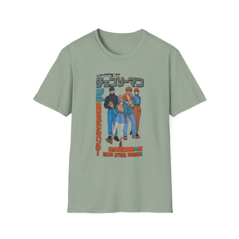 Chainsaw Man Group Unisex Softstyle T-Shirt