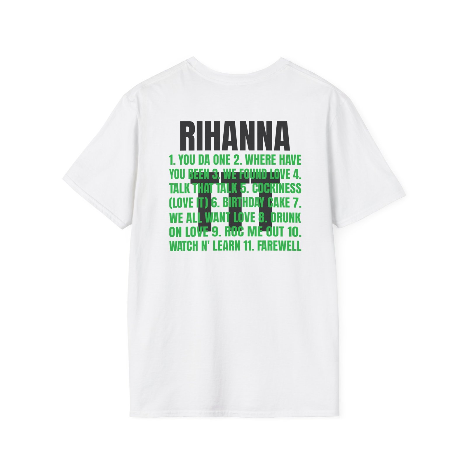 Rihanna Talk That Talk Unisex Softstyle T-Shirt,