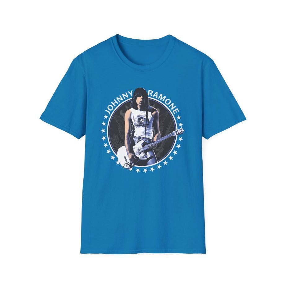 Johnny Ramone Seal Unisex Softstyle T-Shirt