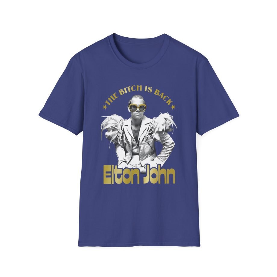EJF Bitch is Back Foil Unisex Softstyle T-Shirt