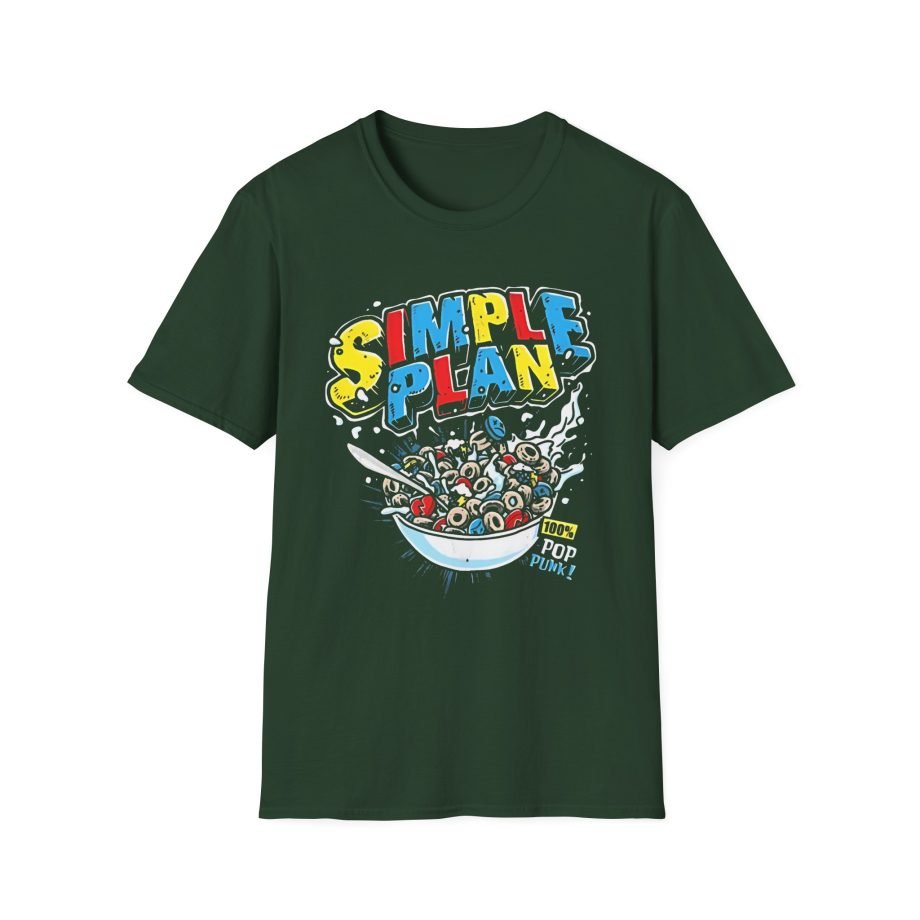 Simple Plan Cereal Unisex Softstyle T-Shirt
