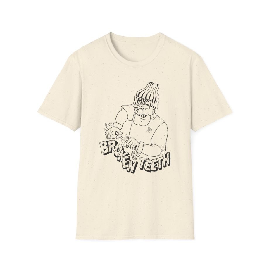 Broken Teeth Unisex Softstyle T-Shirt