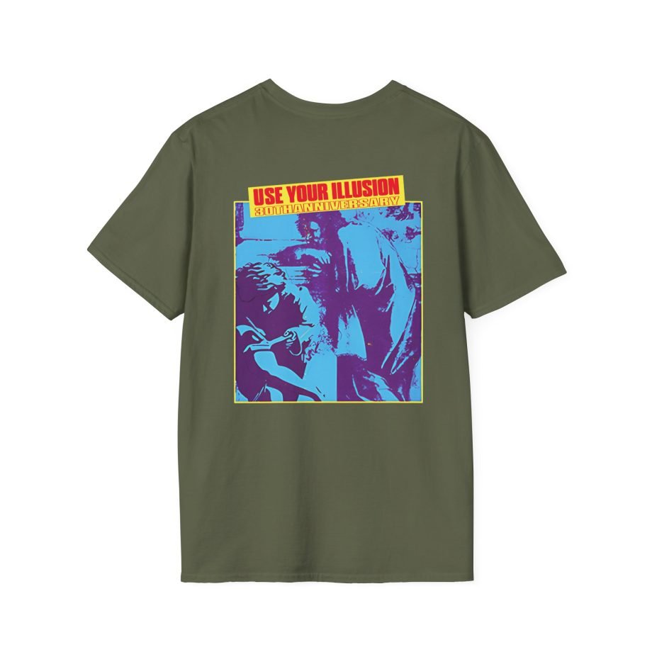 Guns N Roses 30th Anniversary Use Your Illusion Unisex Softstyle T-Shirt