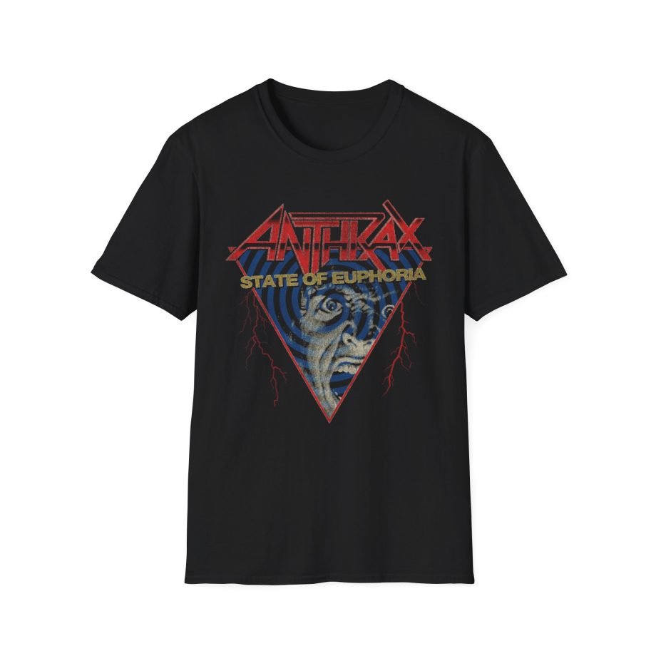 Anthrax Optical Euphoria Unisex Softstyle T-Shirt