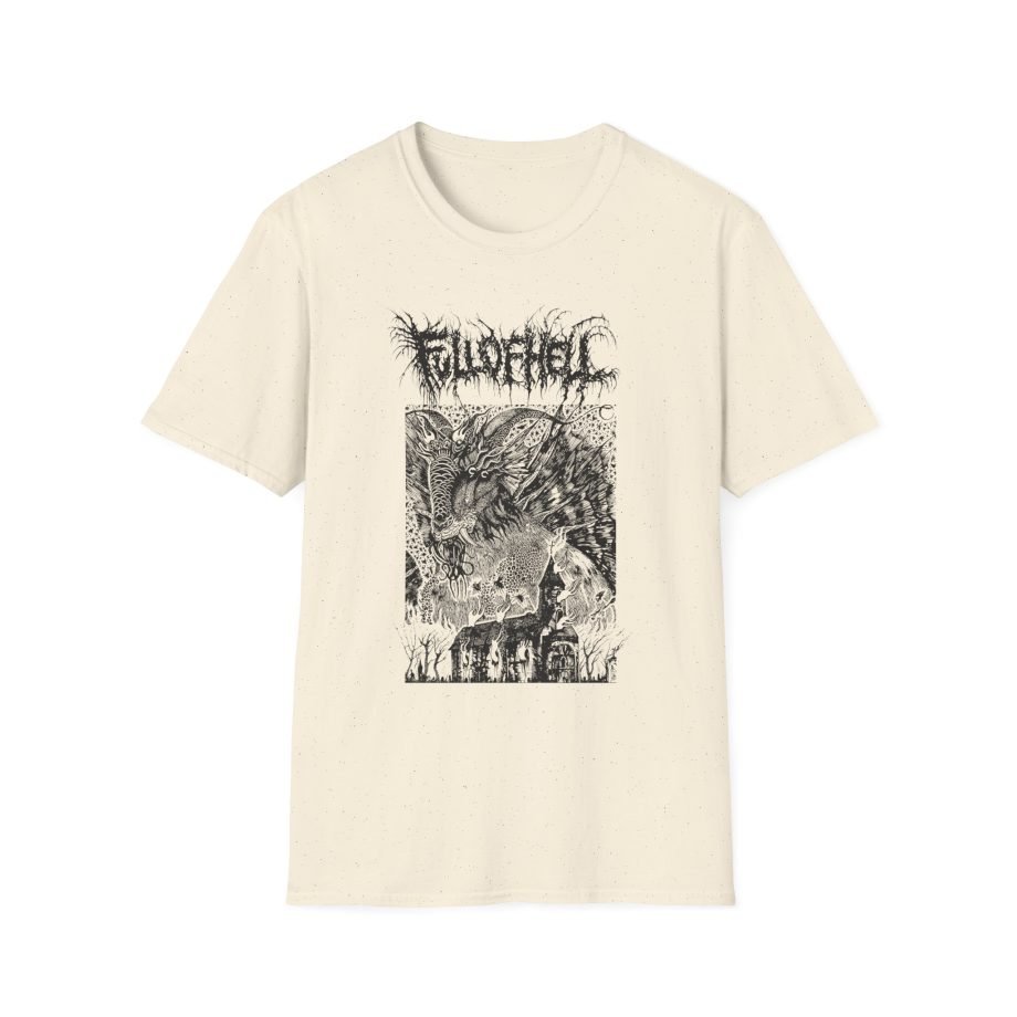 Full of Hell Purple Goat Church Unisex Softstyle T-Shirt
