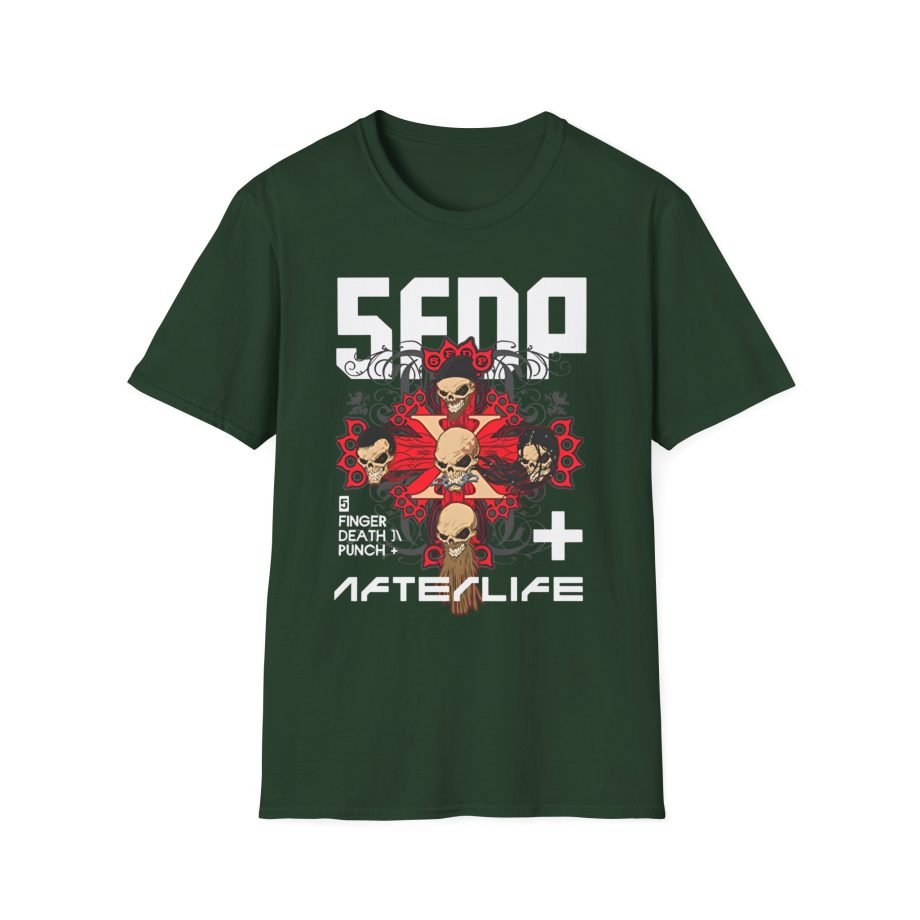 Five Finger Death Punch Afterlife Unisex Softstyle T-Shirt