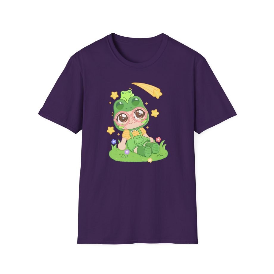 Froggy Crossing Shooting Star Unisex Softstyle T-Shirt