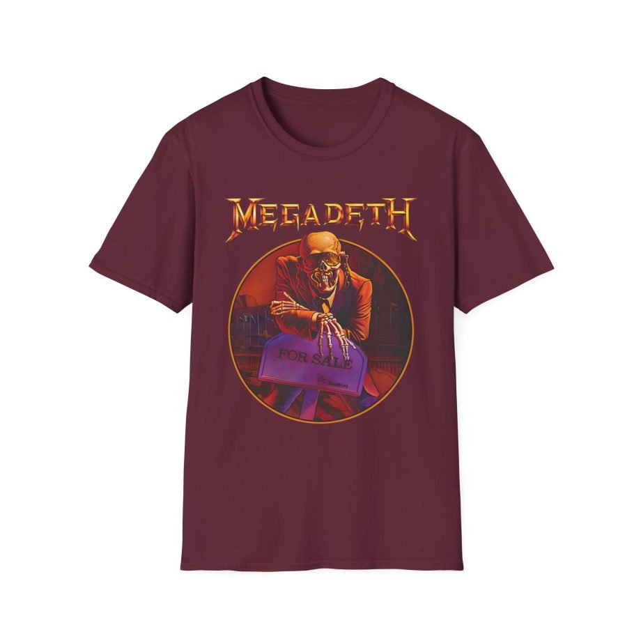 Megadeth Peace Sells Tracklist Unisex Softstyle T-Shirt