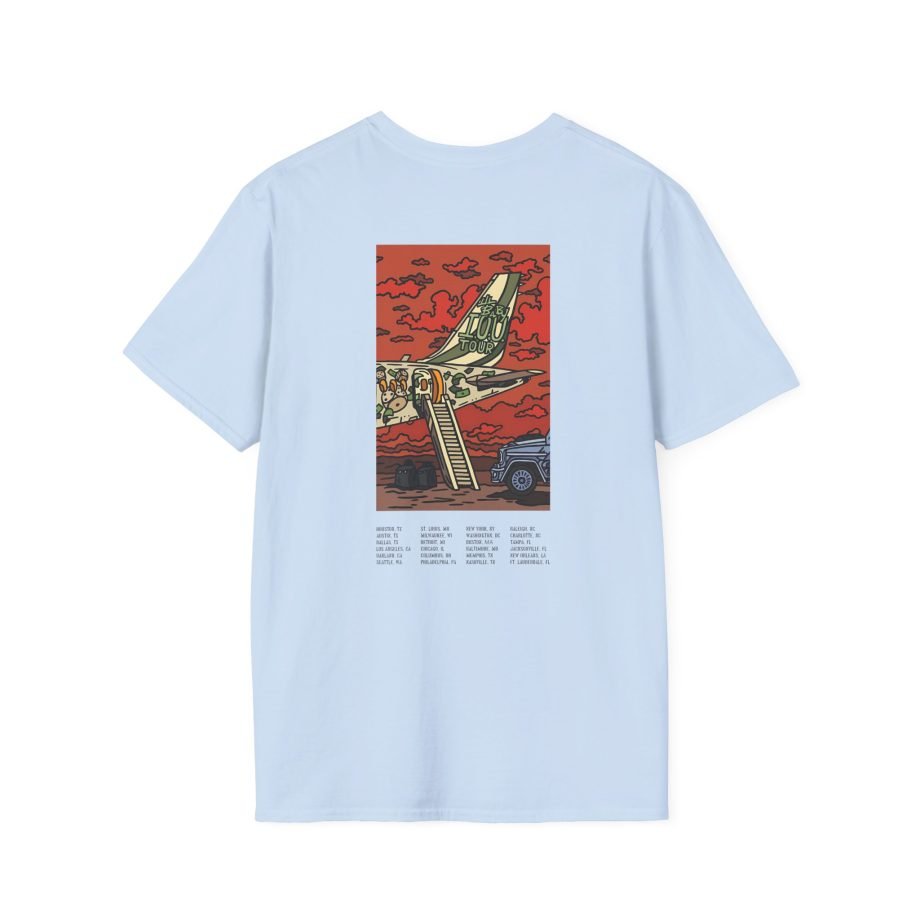 Lil Baby Iou Tour Flying Unisex Softstyle T-Shirt
