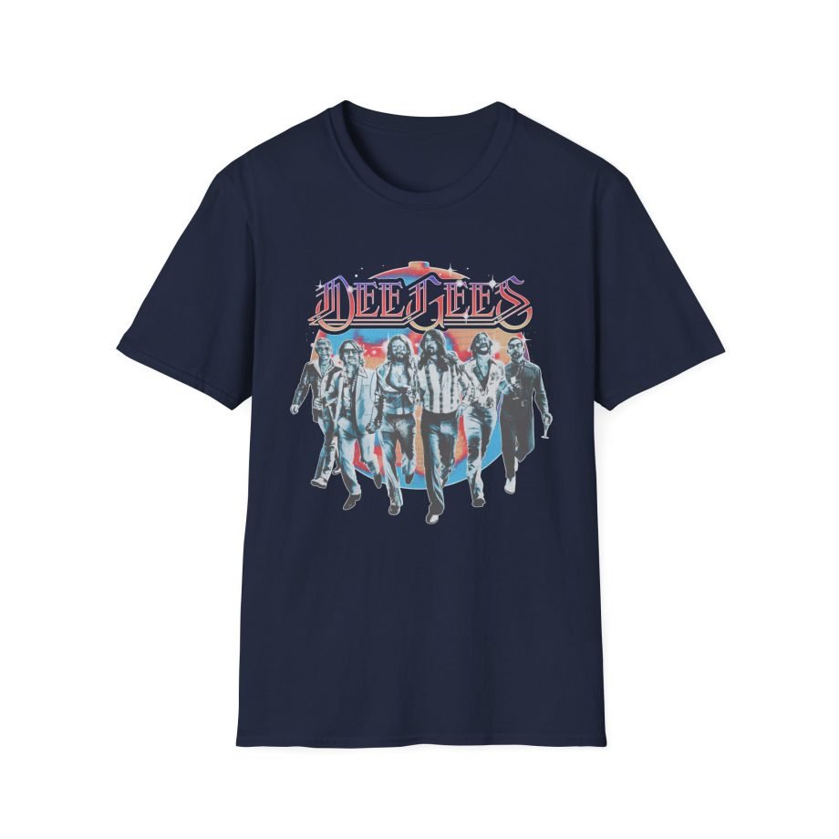 Foo Fighters Dee Gees Hail Satin Unisex Softstyle T-Shirt