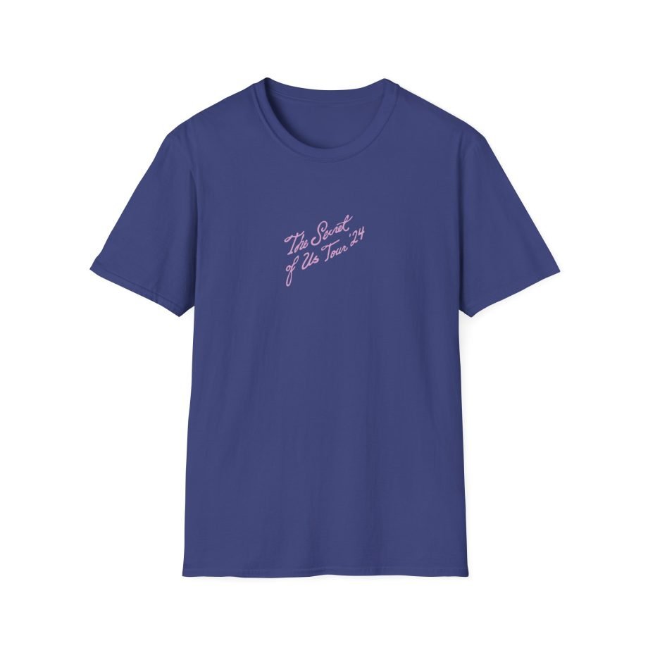 Gracie Abrams The Secret of Us Tour ’24 Unisex Softstyle T-Shirt