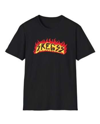 Skegss Flame Logo Unisex Softstyle T-Shirt