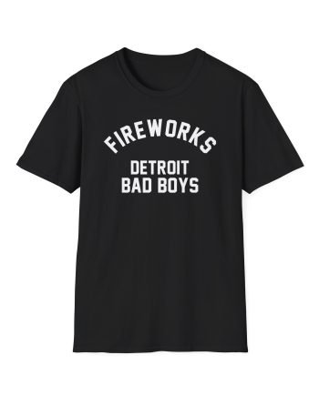 Fireworks Detroit Bad Boys Unisex Softstyle T-Shirt
