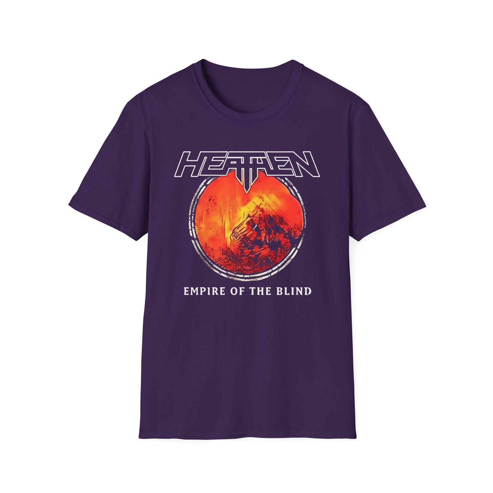 Heathen Empire of the Blind Australia Tour 2022 Unisex Softstyle T-Shirt