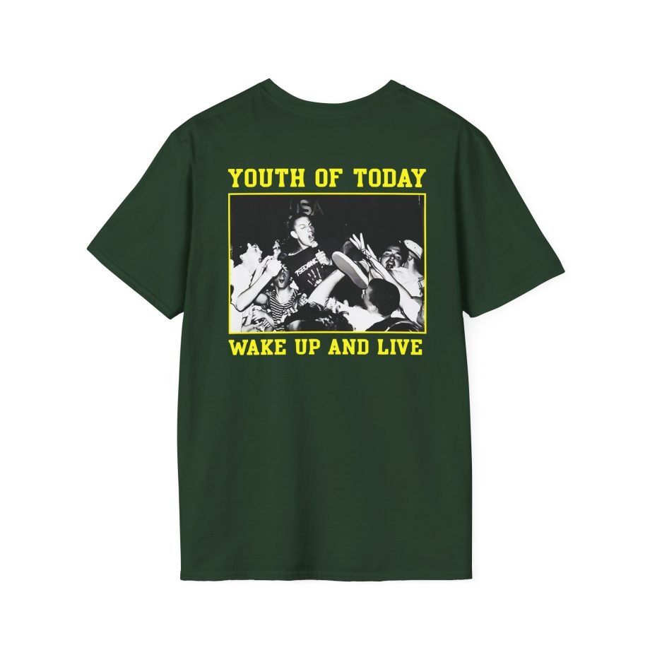 Youth of Today Wake Up And Live Unisex Softstyle T-Shirt