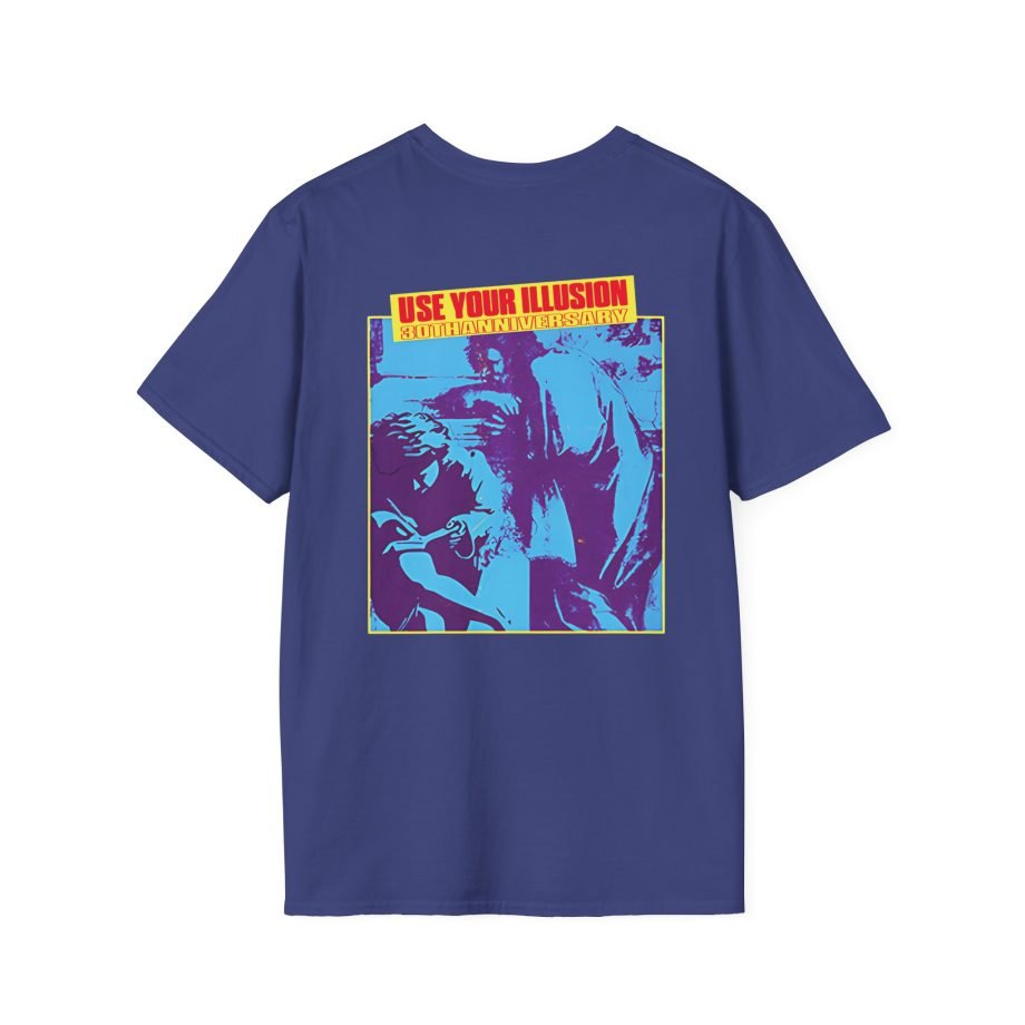 Guns N Roses 30th Anniversary Use Your Illusion Unisex Softstyle T-Shirt
