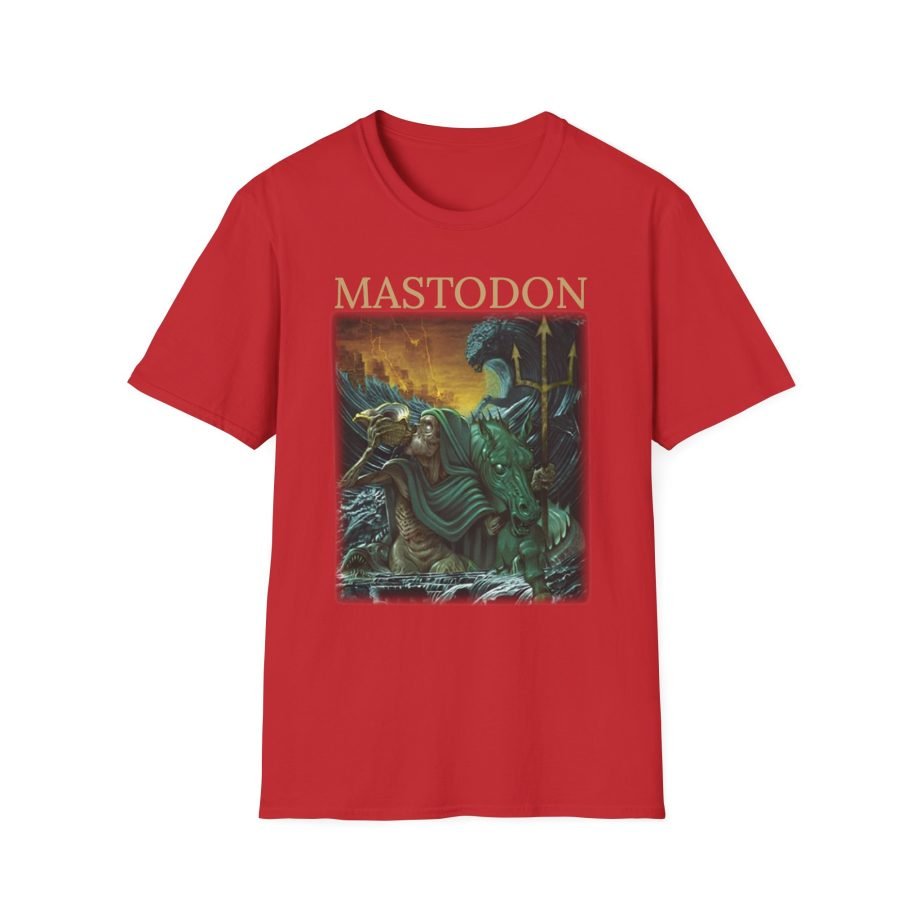 Mastodon Vignette Horse Remission Unisex Softstyle T-Shirt
