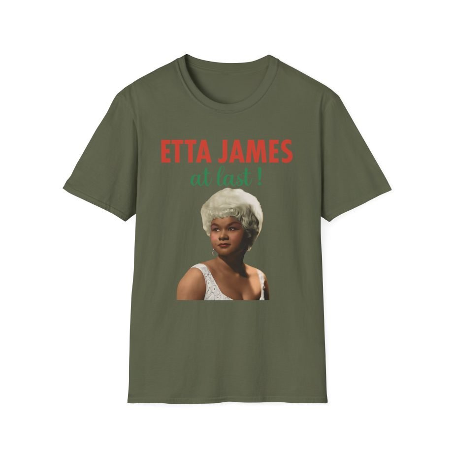 Etta James at Last Unisex Softstyle T-Shirt