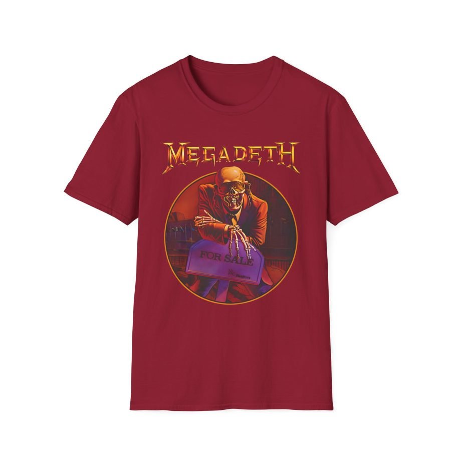 Megadeth Peace Sells Tracklist Unisex Softstyle T-Shirt