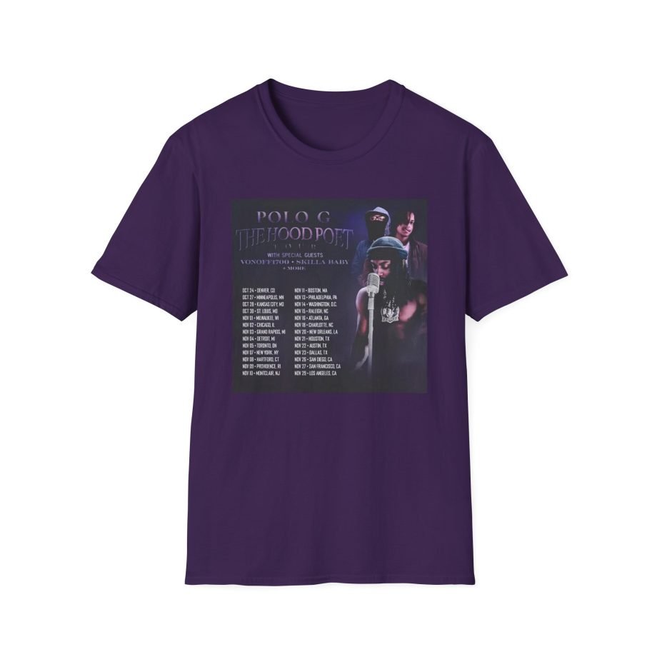 Polo G Hood Poet Unisex Softstyle T-Shirt