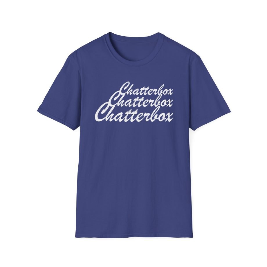 Chatterbox Design Worn by Johnny Ramone Unisex Softstyle T-Shirt
