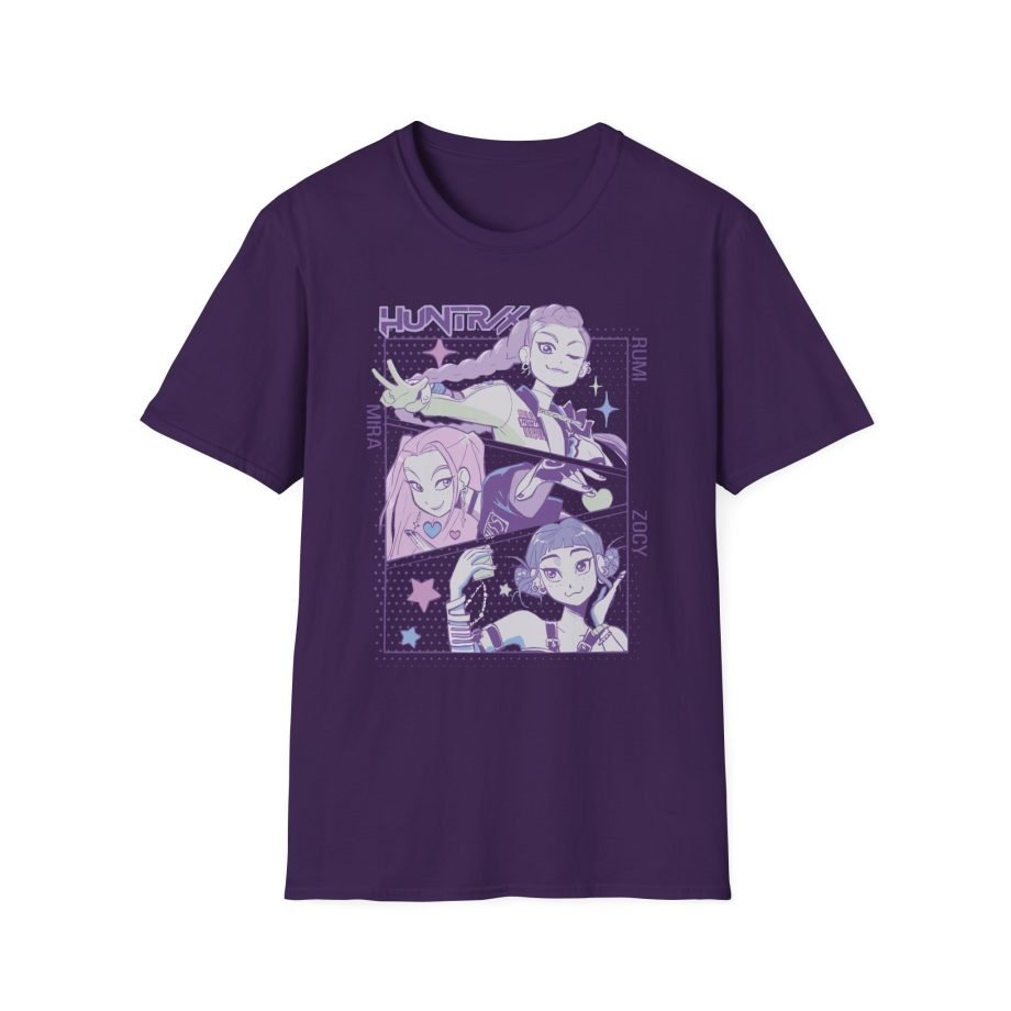 Kpop Demon Hunters Huntrix Unisex Softstyle T-Shirt