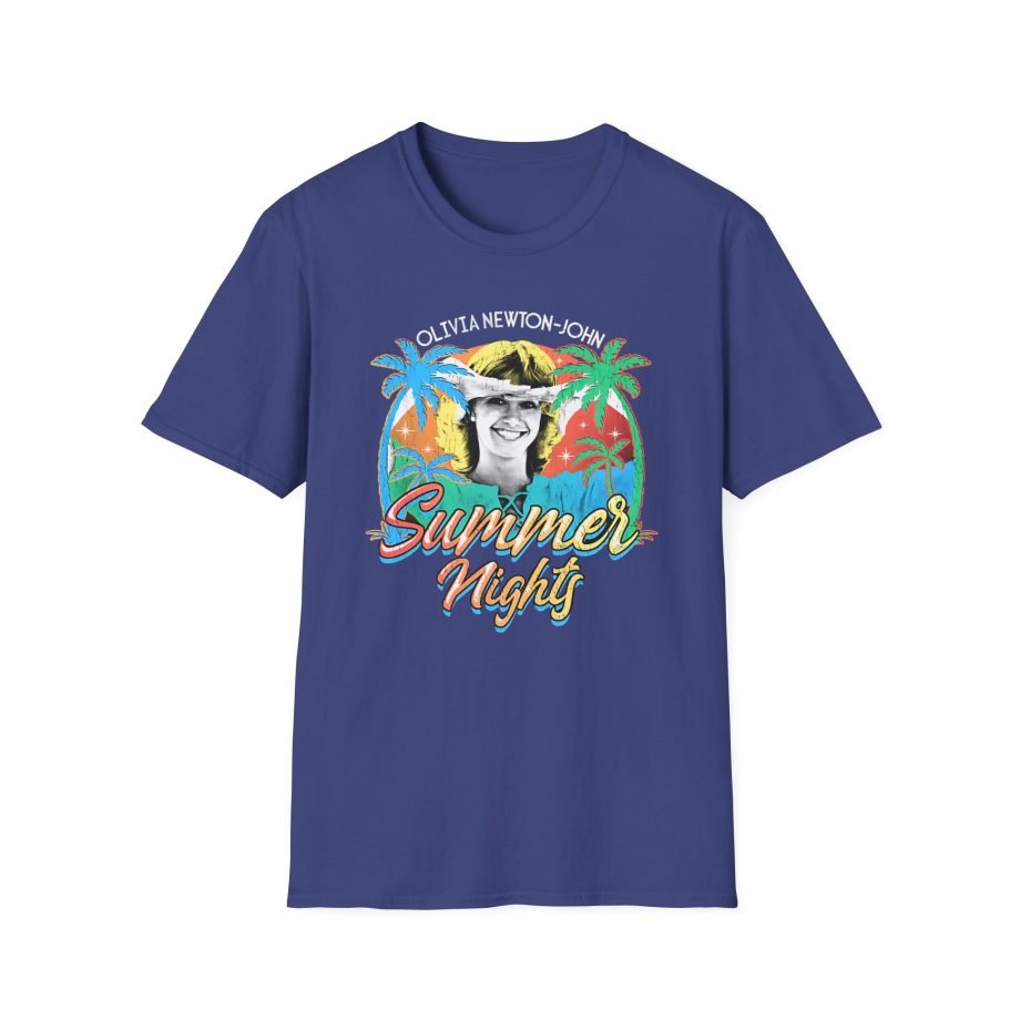 Olivia Newton John Summer Nights Unisex Softstyle T-Shirt
